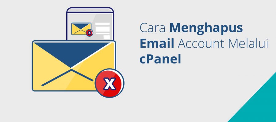Cara Menghapus email account melalui cpanel